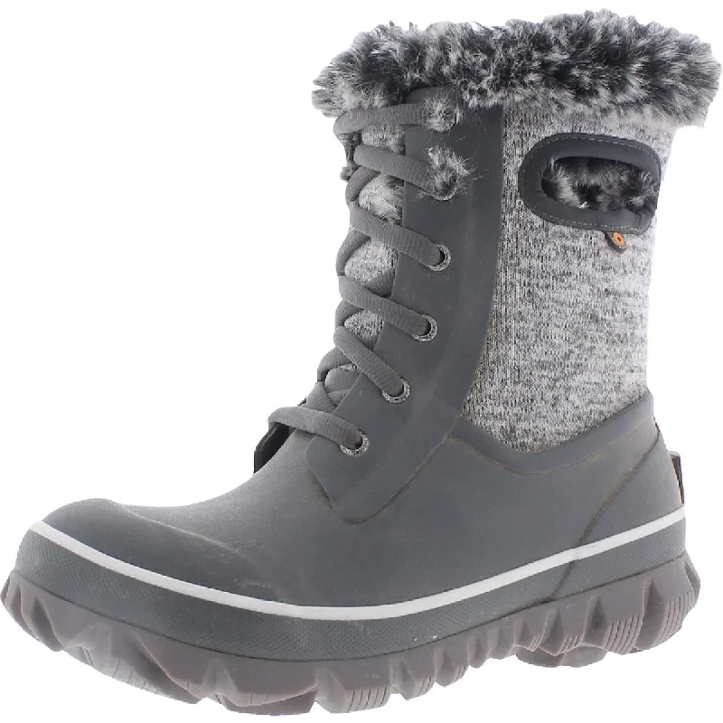 Bogs Womens Arcata Faux Fur Cold Weather Winter Boots