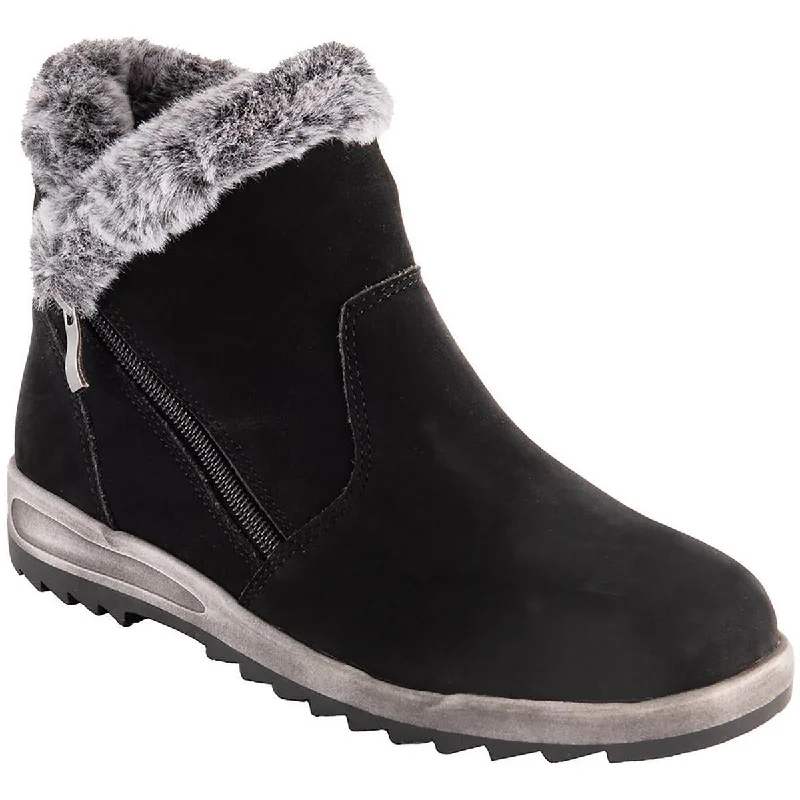 David Tate Womens Bacilia Nubuck Cold Weather Booties