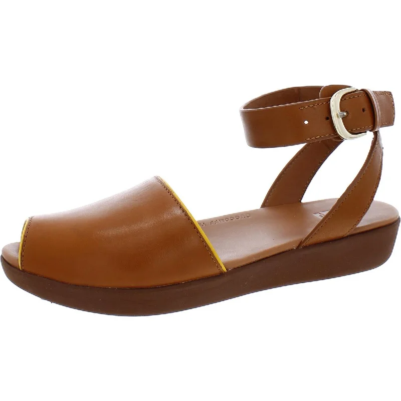 Fitflop Womens Cova Pop Leather Buckle Ankle Strap