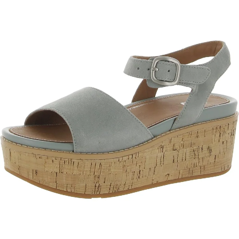 Fitflop Womens Eloise Suede Cork Wedge Sandals