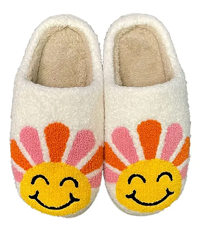 Sunshine Smiles Comfy Slippers