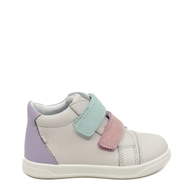 Emel White Pastel Baby Sneaker