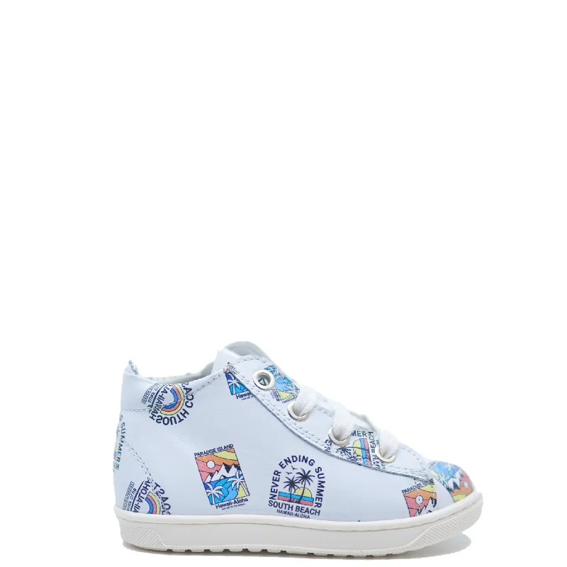 MAA White Aloha Baby Sneaker